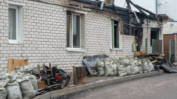 Professional Smoke Damage Removal technician working in Ferndale, MD